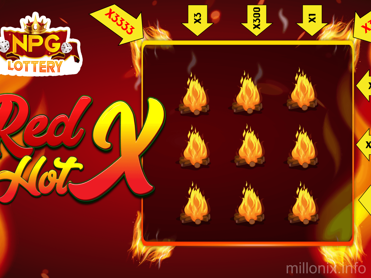 Captura de pantalla de la aplicación Millonix - Panel de usuario